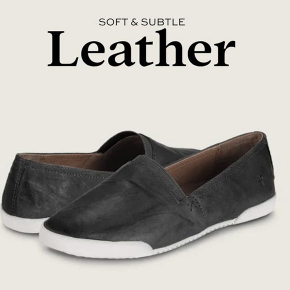 Frye Melanie Slip On Leather Loafers - Picture 1 of 12